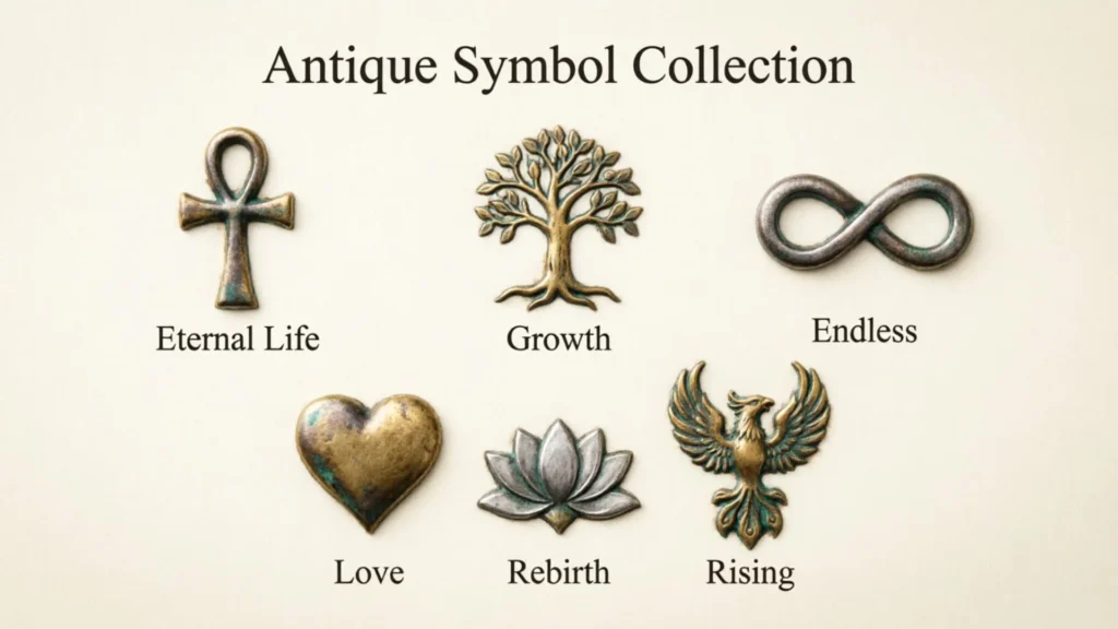 Best Antique Symbols Stamped on Jewelry for Tattoos