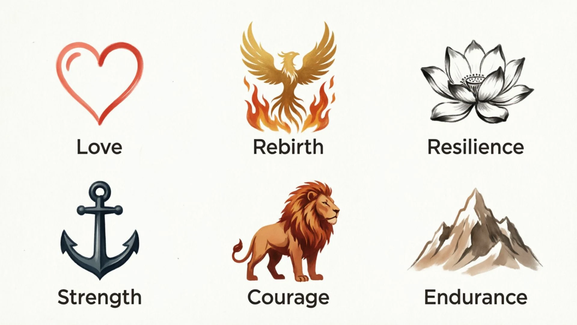 emotional strength woman symbols of strength and courage