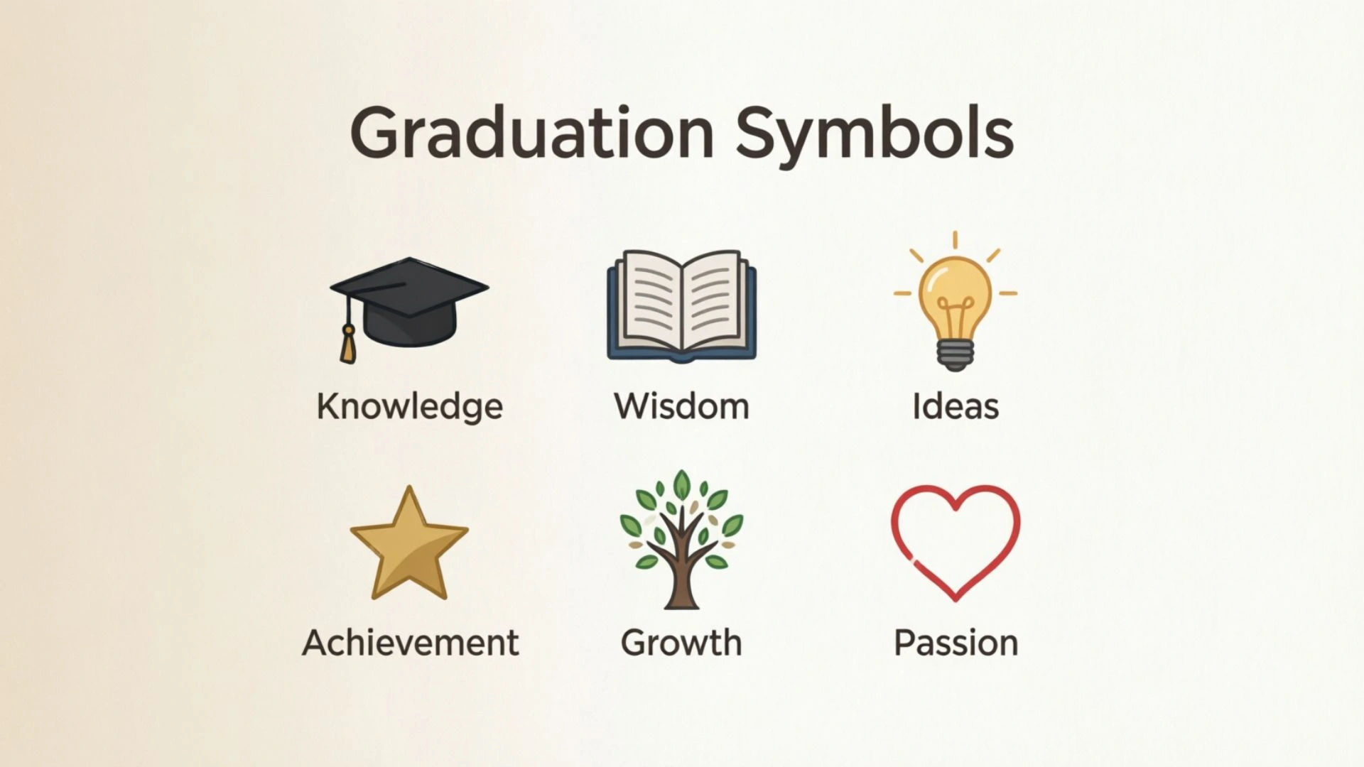 Graduation Symbols