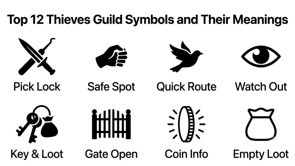 Thieves Guild Symbols