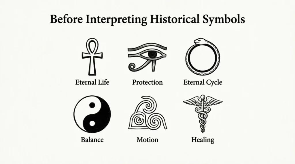 Before Interpreting Historical Symbols