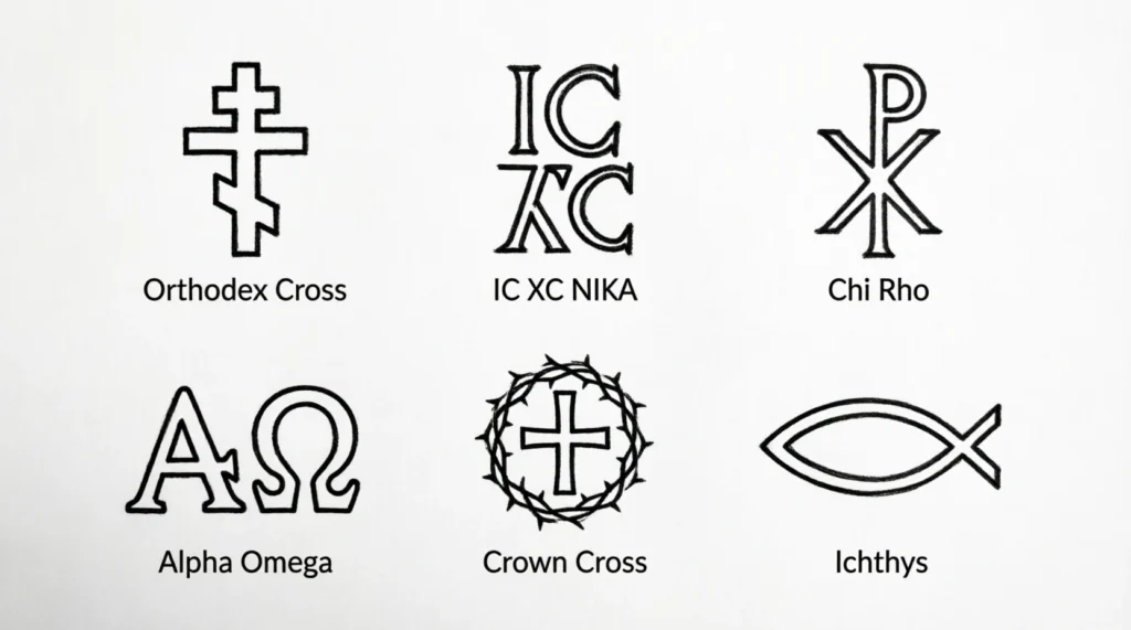 Best Orthodox Christian Symbols for Tattoos