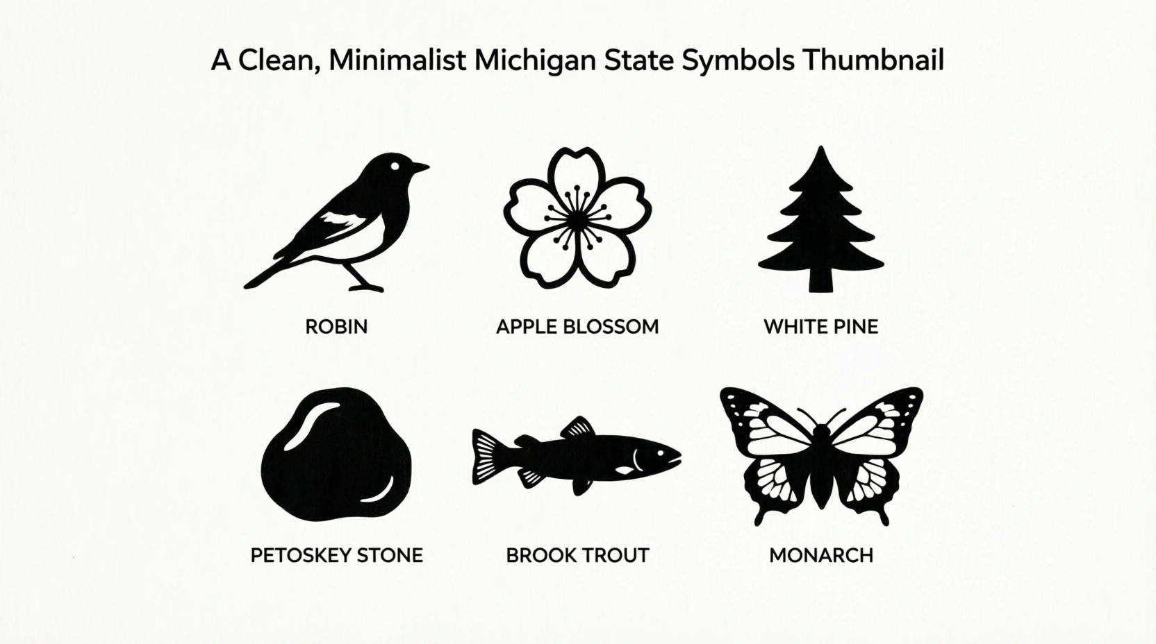 michigan symbols