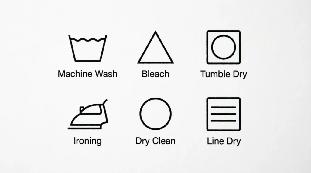 Top 11 Wash Tag Symbols and Their Meanings