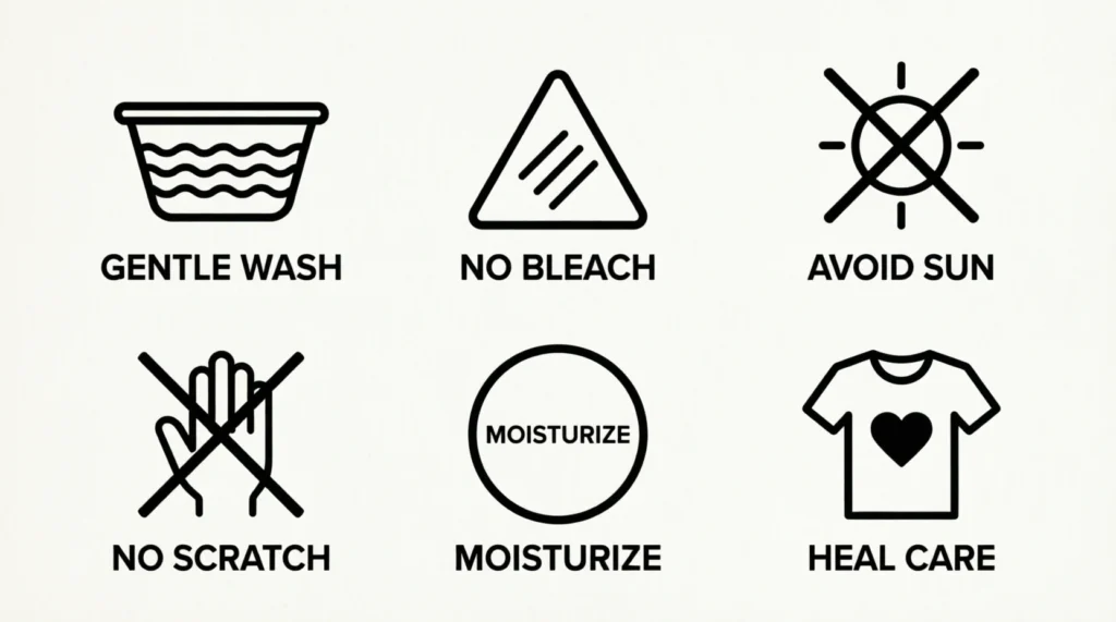 Best Wash Tag Symbols for Tattoos