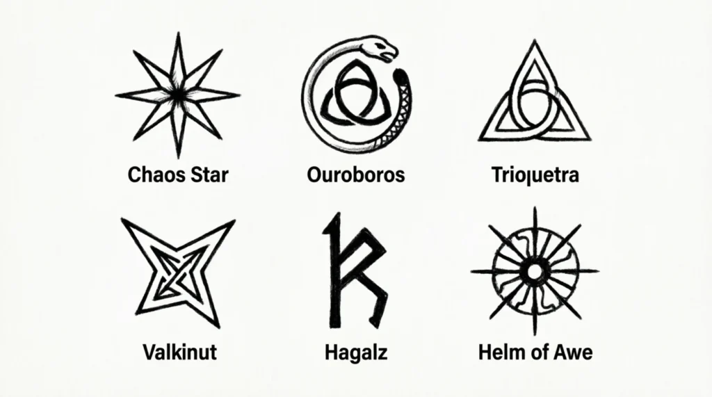 Best Symbols for Chaos Tattoos