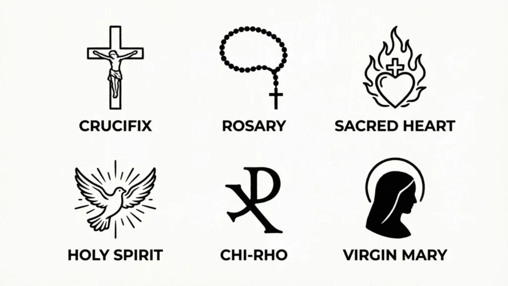 Best Catholic Religious Symbols for Tattoos