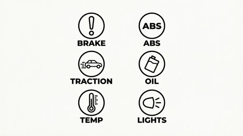 Best Jeep Dashboard Symbols A With Circle for Tattoos