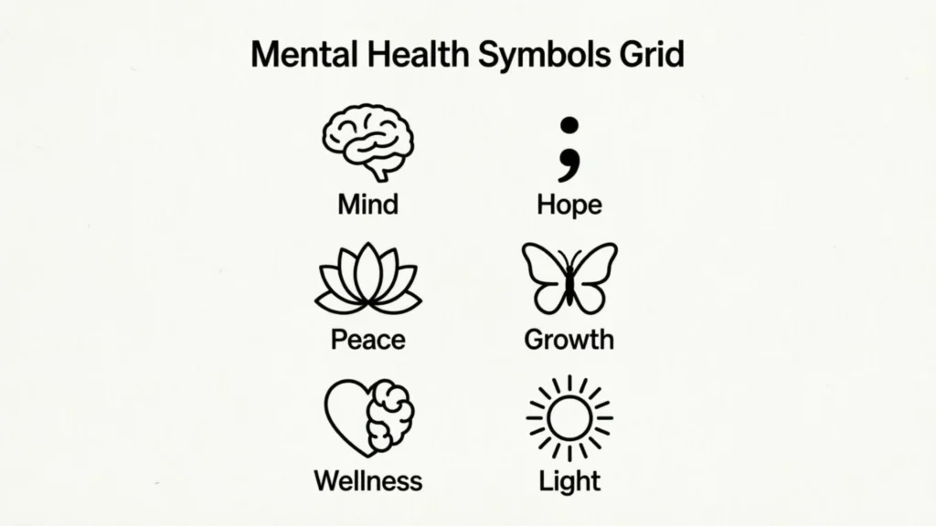 Best Symbols for Mental Health Logos and Design