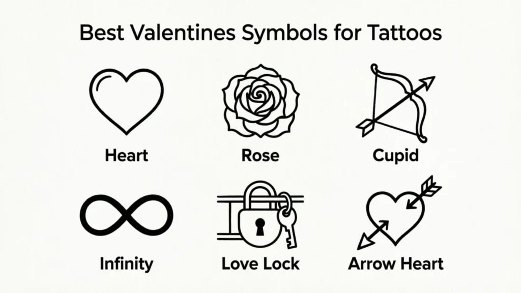 Best Valentines Symbols for Tattoos