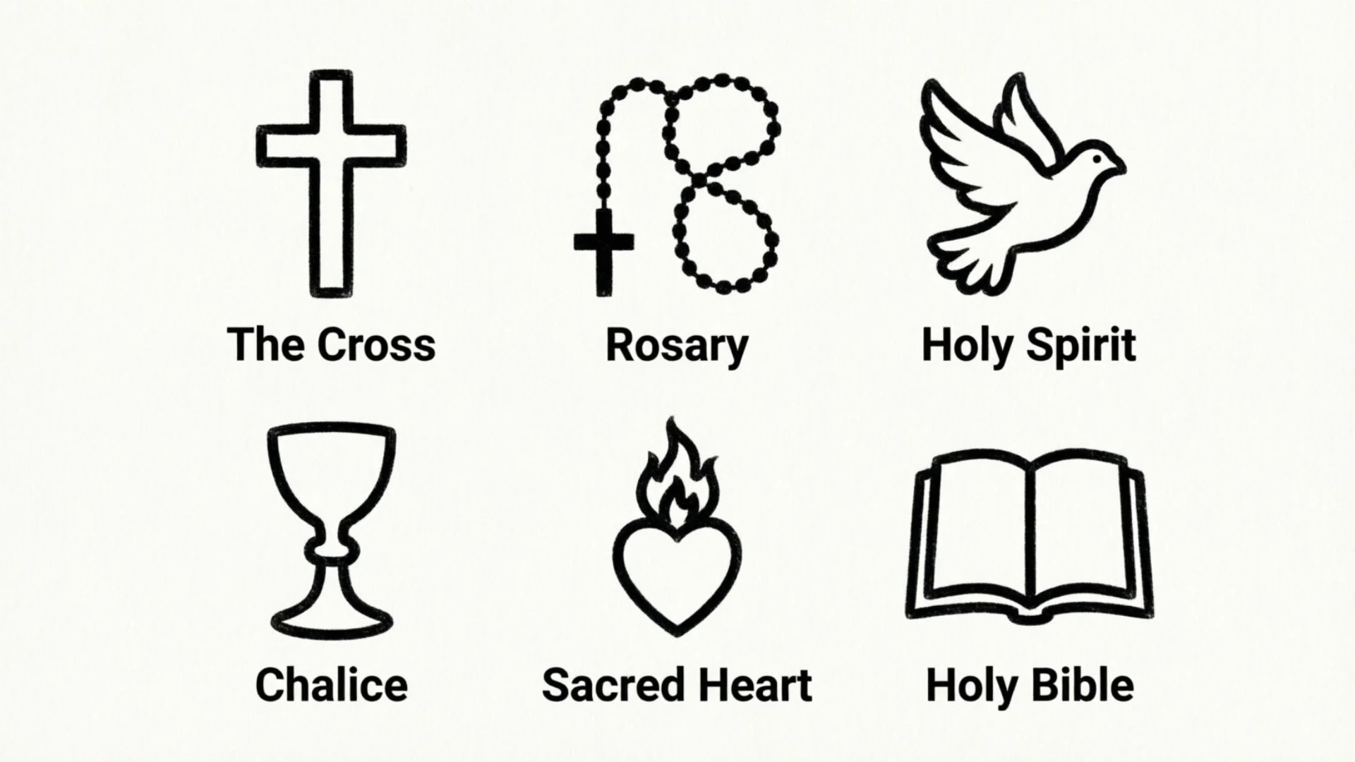 catholic religious symbols
