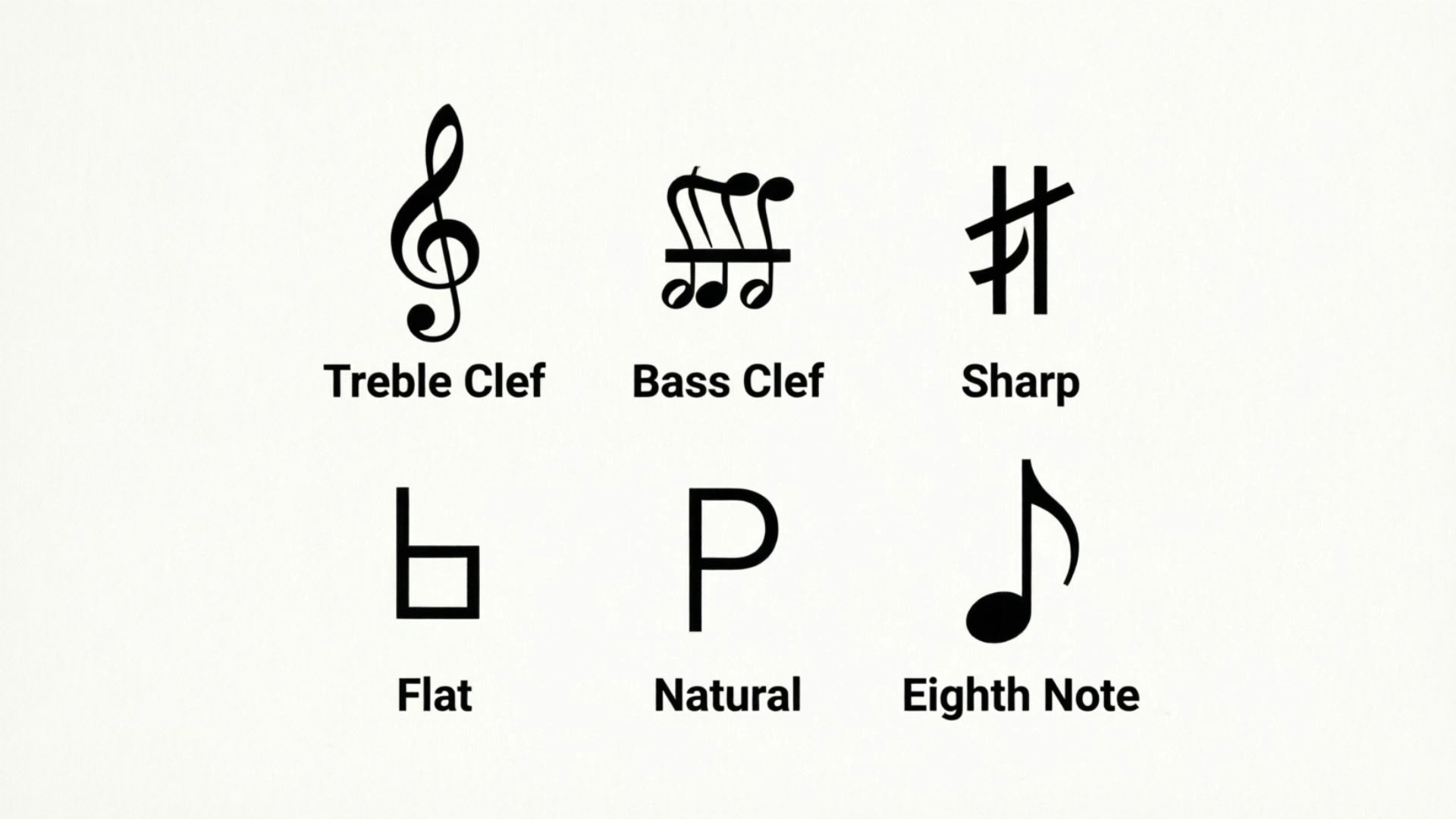 music symbols names