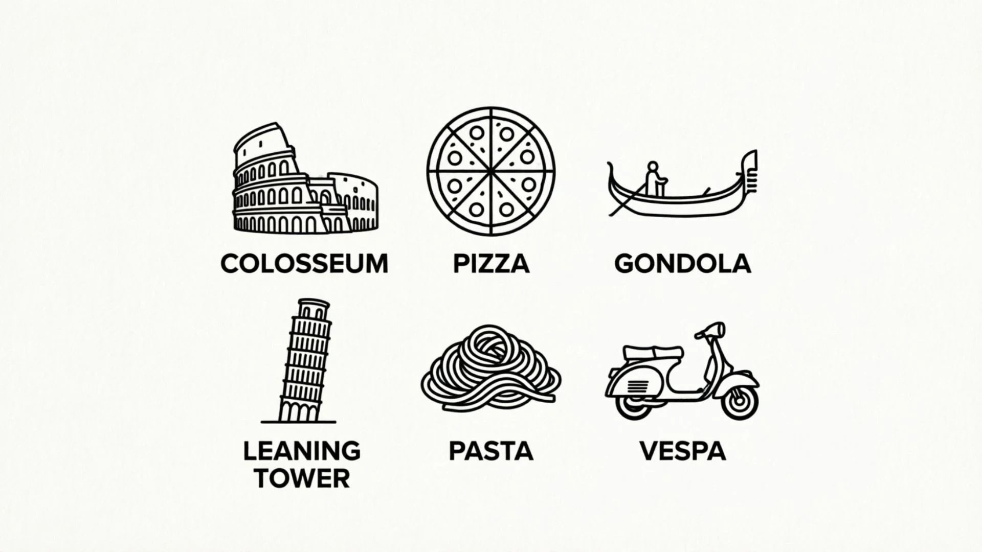 symbols of italy