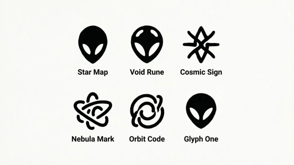 Top 12 Alien Symbols and Their Meanings