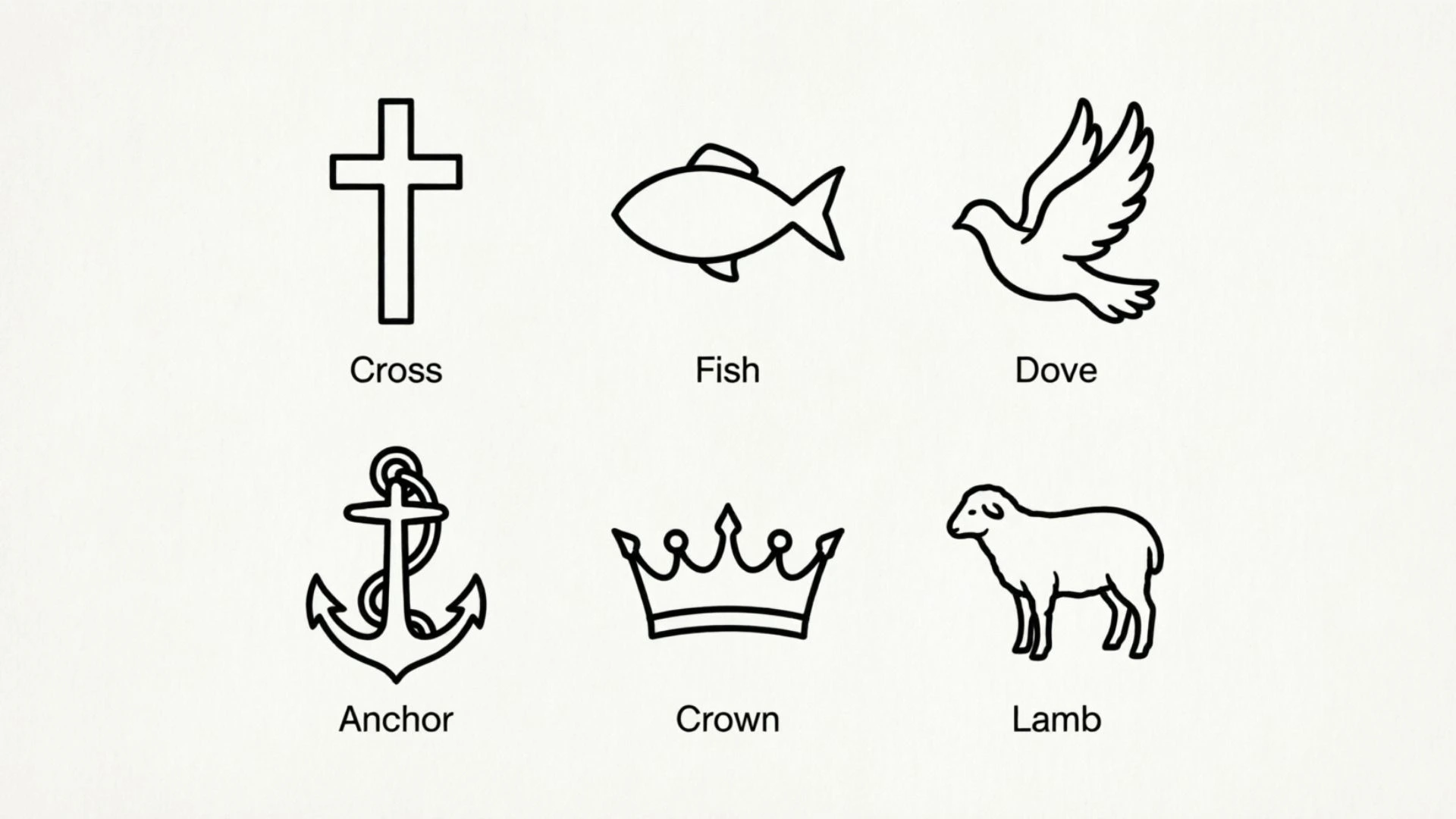 christian religious symbols
