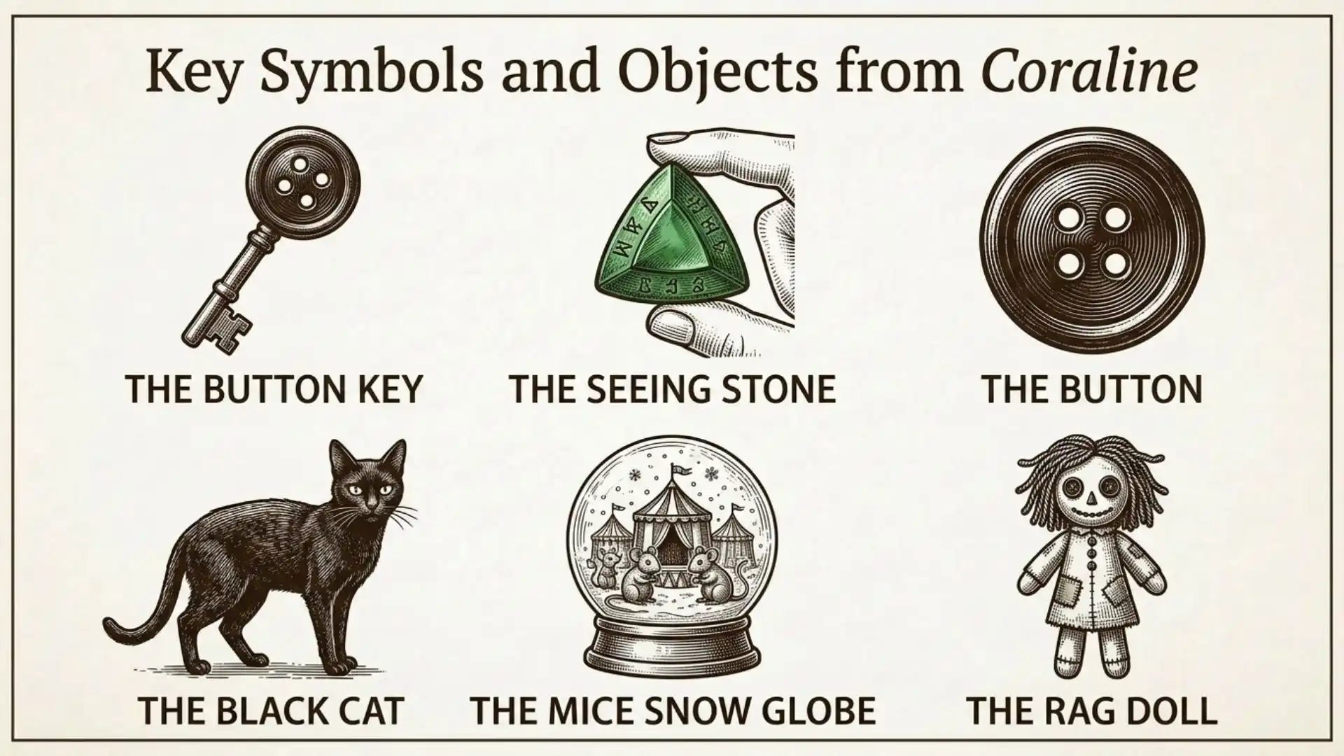 coraline symbols