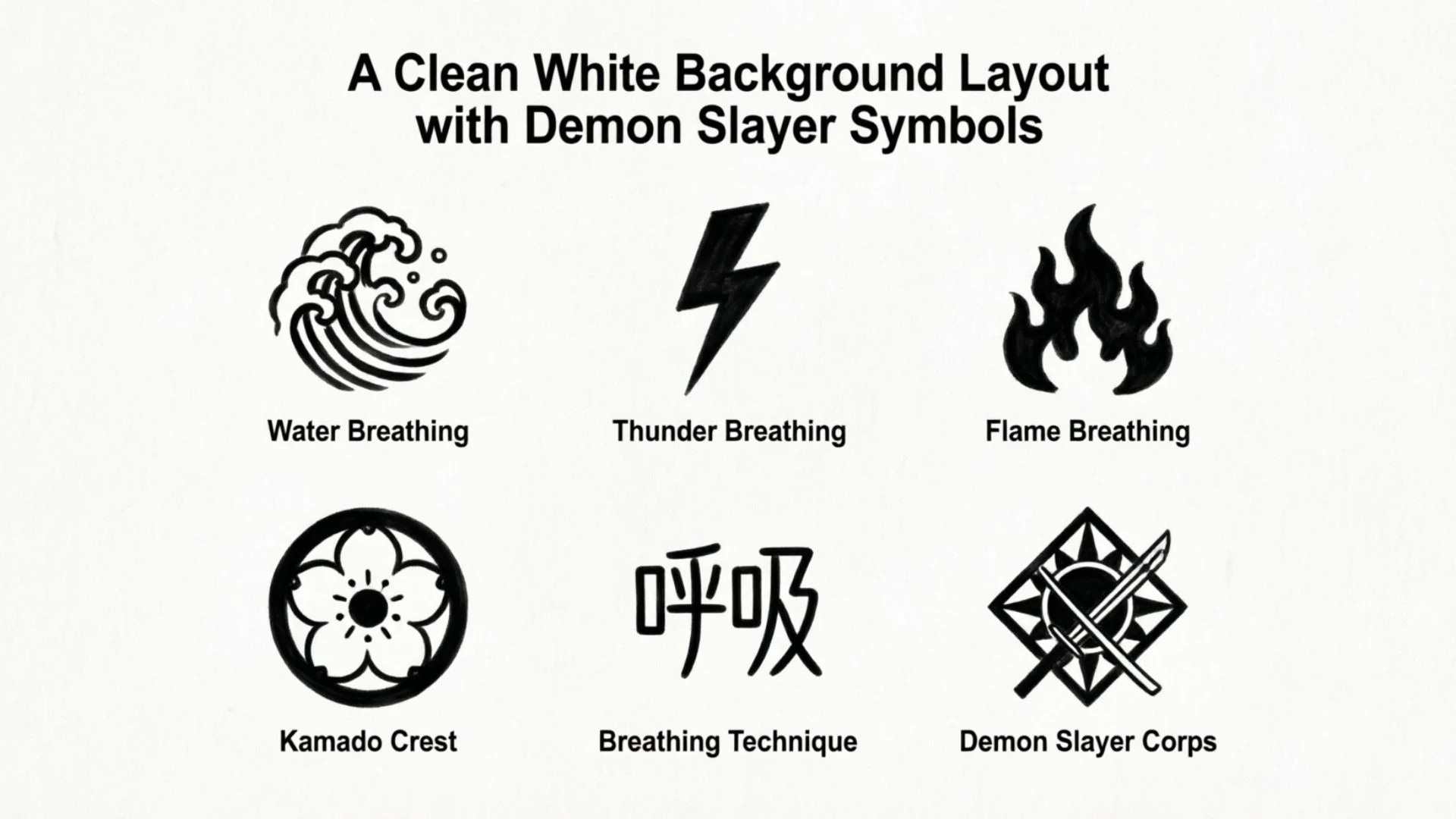 demon slayer symbols