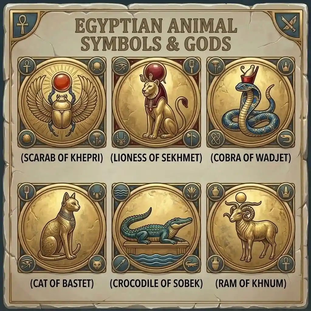 Egyptian Animal Symbols and Gods