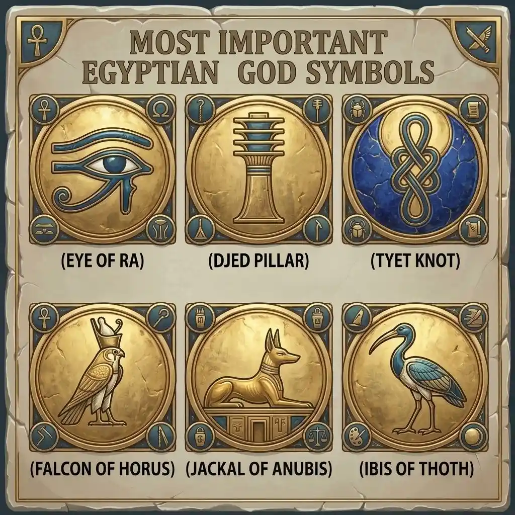 Most Important Egyptian God Symbols