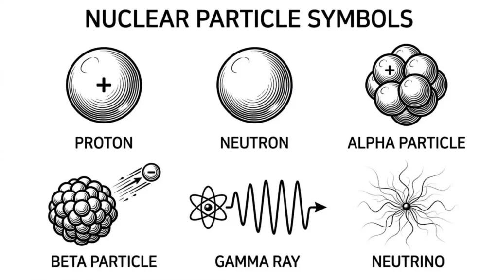 Nuclear Particle Symbols