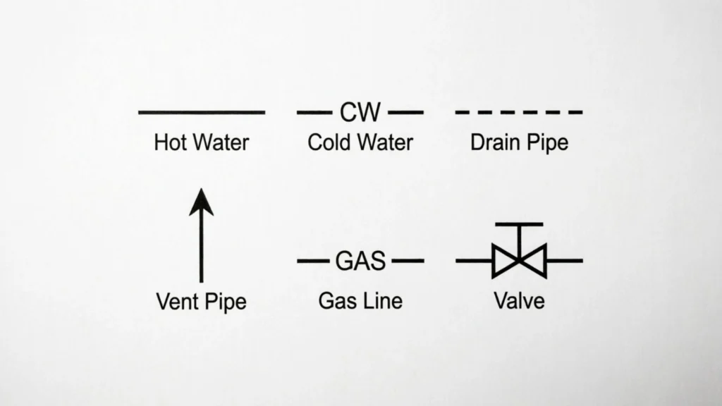 Plumbing Pipe Symbols and Meanings
