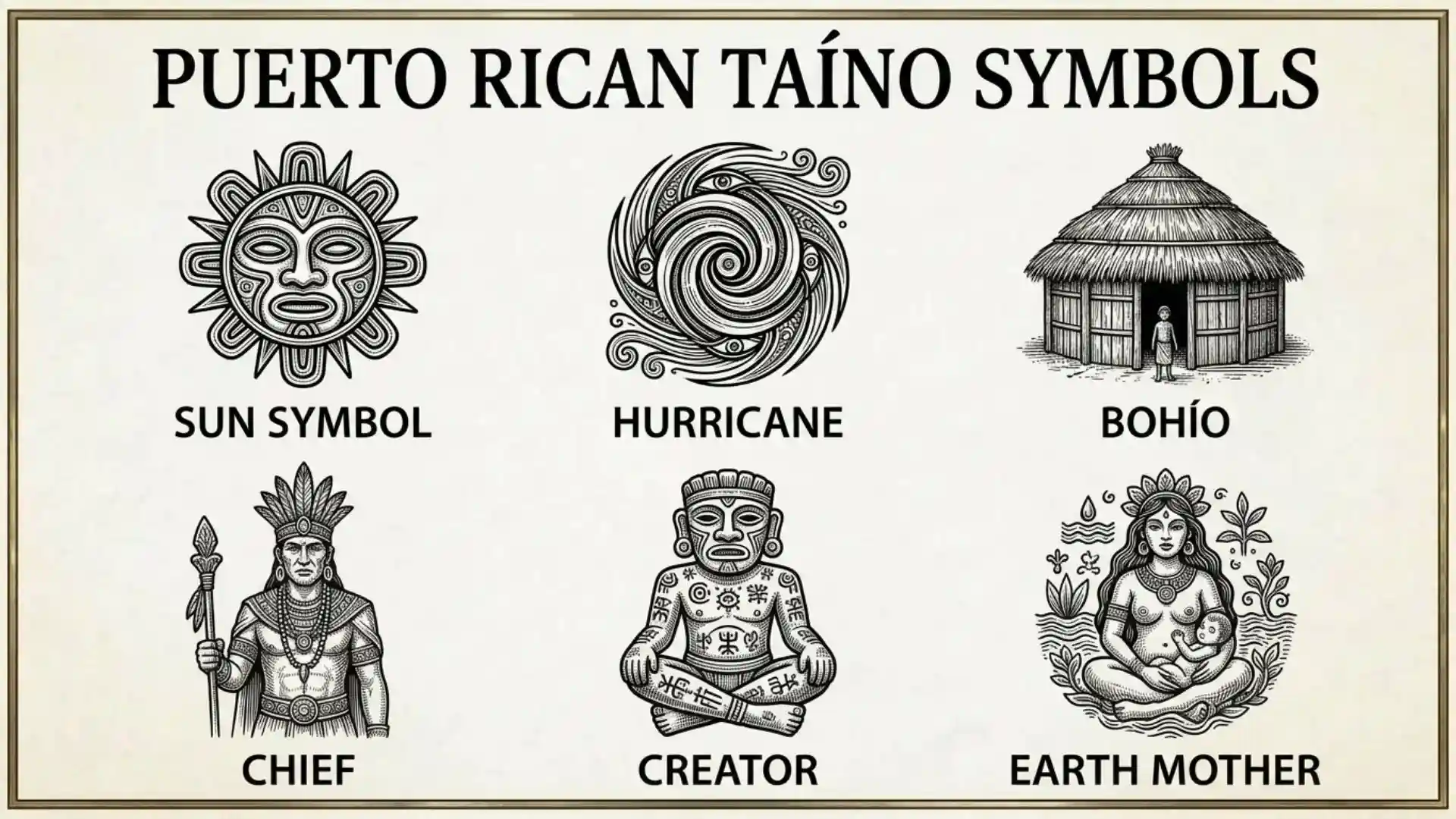 puerto rican taino symbols