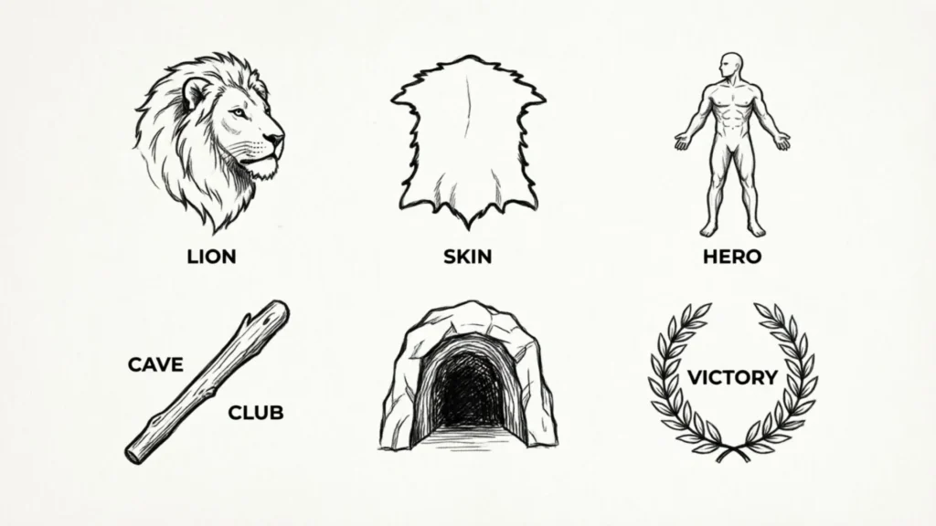The Nemean Lion Skin