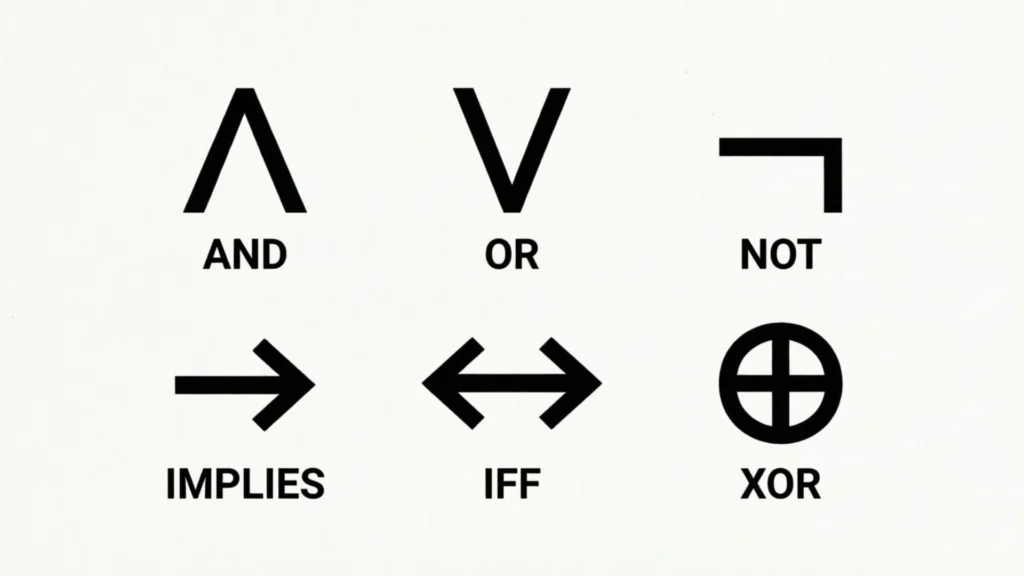 Truth Table Symbols and Meanings