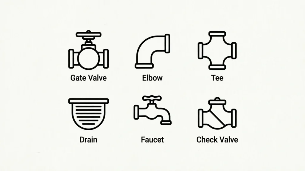 Types of Plumbing Symbols