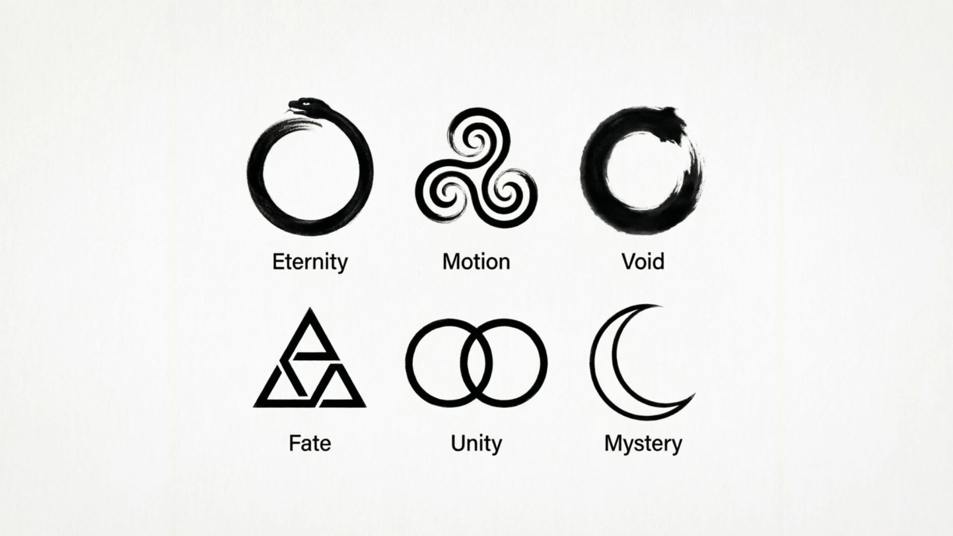 unique symbols and meanings