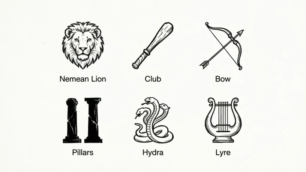 What Are the Main Hercules Symbols