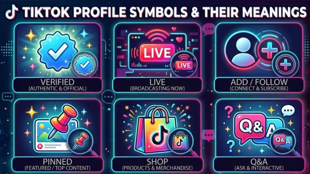 TikTok Profile Symbols