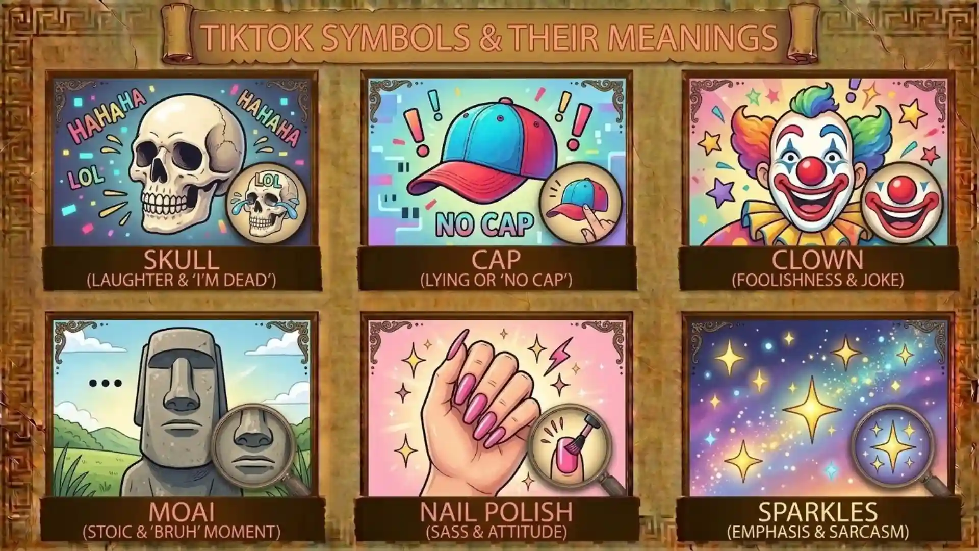 tiktok symbols meaning